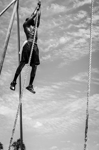 Climbing Rope photograph